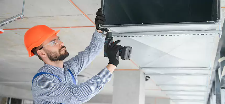 Roof Cap & Exterior Hood Lint Buildup Removal – Huntington Park