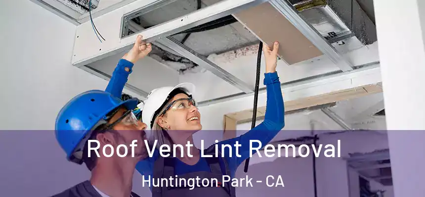 Roof Vent Lint Removal Huntington Park - CA